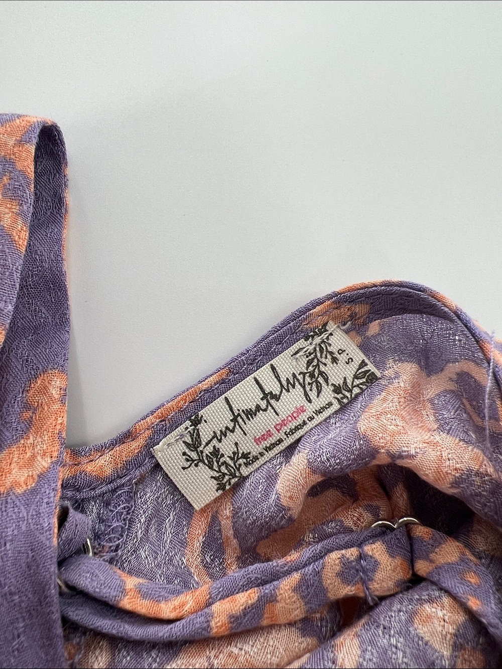 Free People Mystical Mindset Printed Maxi Slip Dress Dusty Lilac Combo / Small - Picture 7 of 10